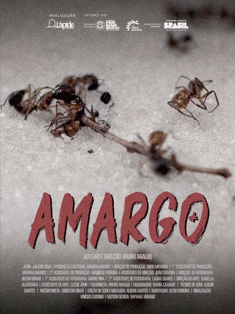 Amargo Poster Feed - Lápide Produções