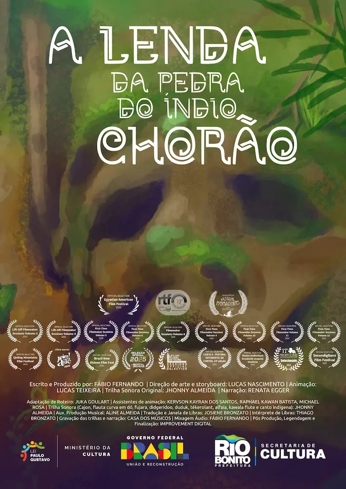 CARTAZ A Lenda da Pedra do Índio Chorão