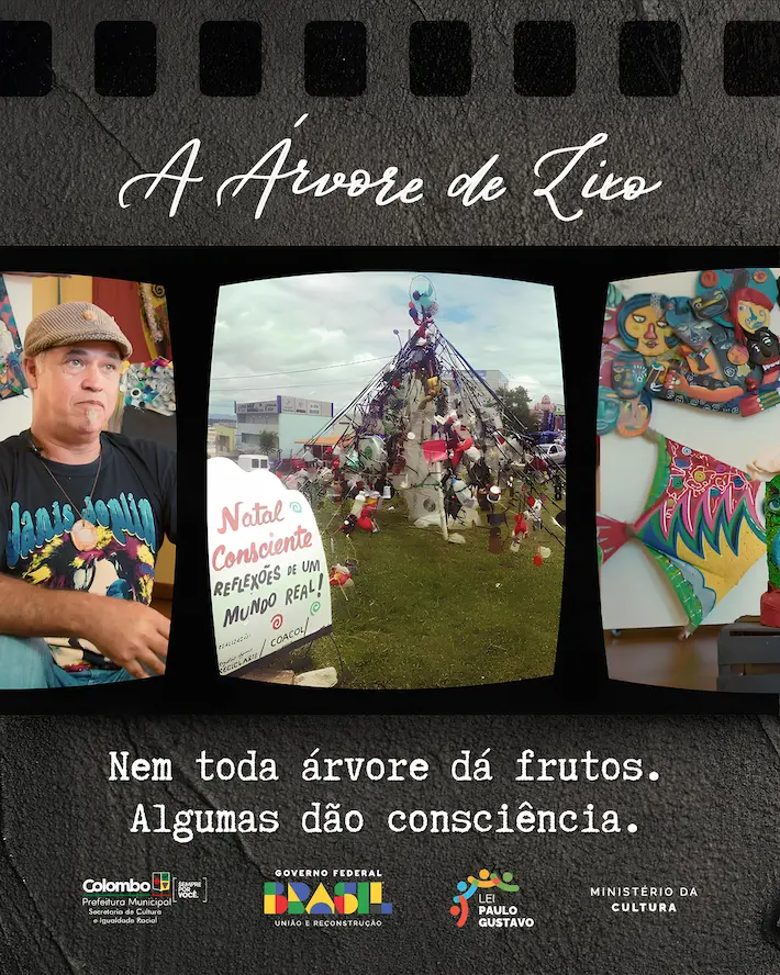 Cartaz A Árvore de Lixo