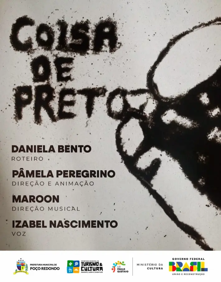 Cartaz-Coisa de Preto - Tainá Bevilacqua