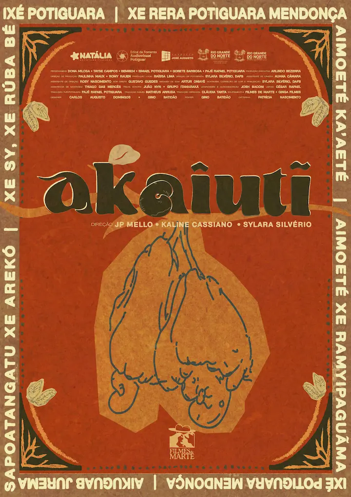 akaiuti - cartaz oficial - sylara silvério